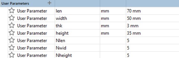 Music Box Parameters